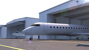 Danville Hangar Expansion Animation